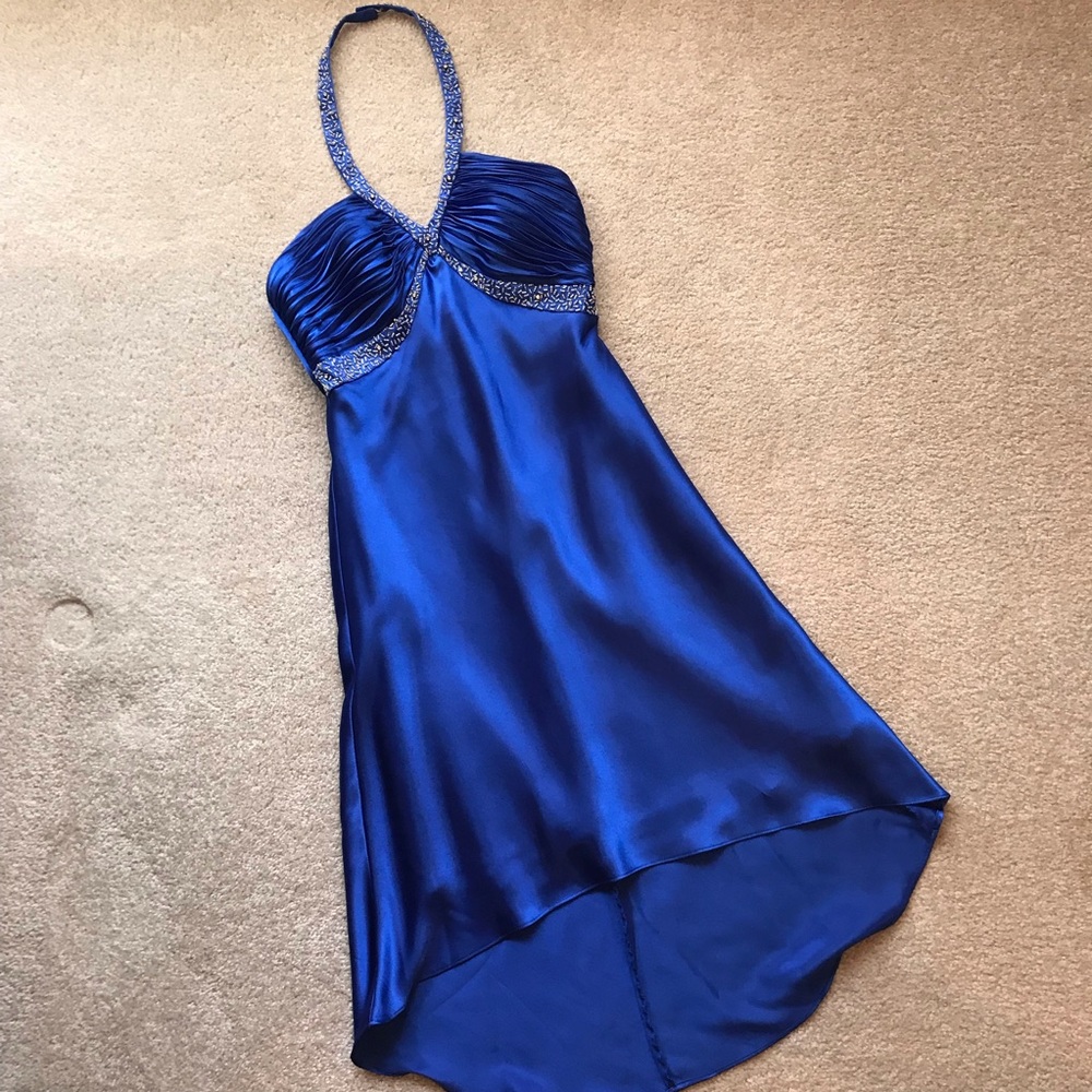 Royal Blue Party Dress